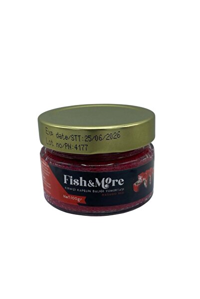 Fish&More Fish & More Masago Red Kırmızı Havyar 100 G.