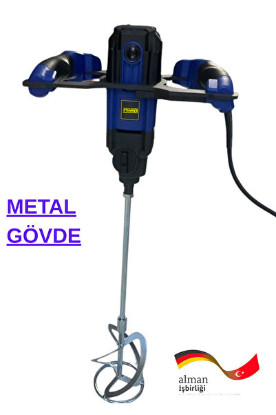 STANWER GERMNAY METAL GÖVE BOYA HARÇ KARIŞTIRICI MİXER 3000W