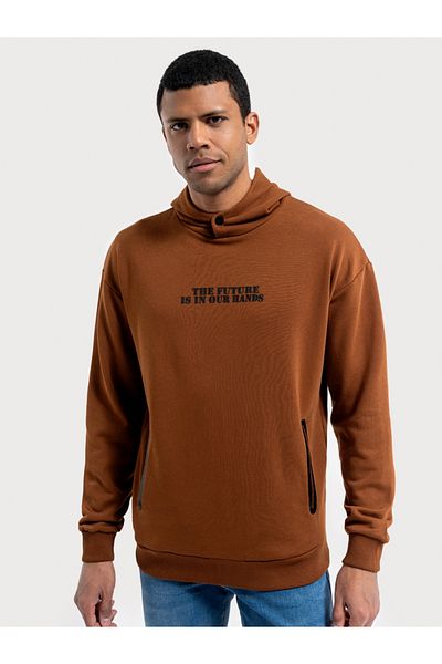 Loft Мъжки суитшърт Oversize - Свободна кройка