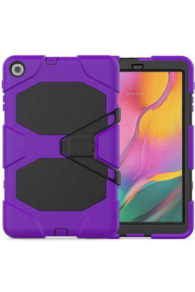 NewFace Samsung Galaxy T510 Tab a 10.1 Case Griffin Tablet Cover - Purple Alsat