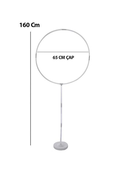 turkuaz parti Hospital Room Round Stand and Balloon Set,Hospital Room Decoration,Circle Stand,Balloon Stand