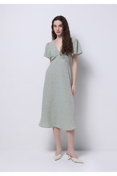 Colin's Rochie verde pentru femei Regular Fit