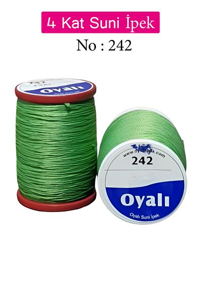 sedustore Embroidered 4 Layers Rayon Yarn Needlework Needlepoint Beading Floss Crochet No:242
