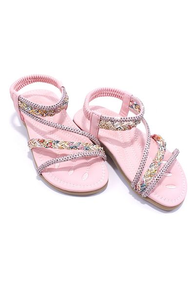 Guja Girl's Stone Sandals (the Mold Is Smaller Than Size 1)