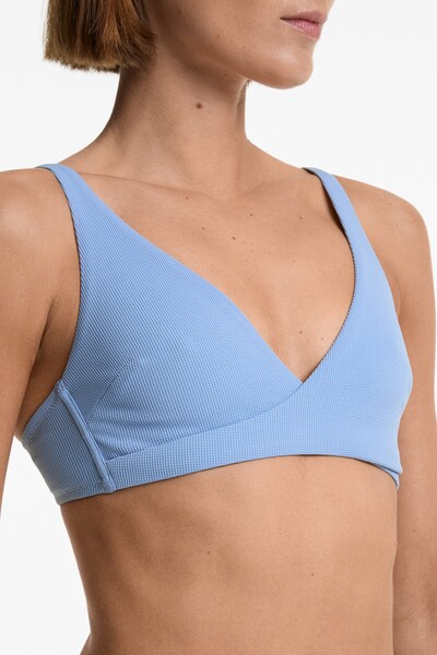 Oysho Çapraz pike halter bikini üstü