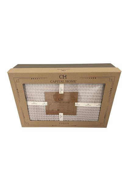 Capital Home Double Pique 100% Cotton