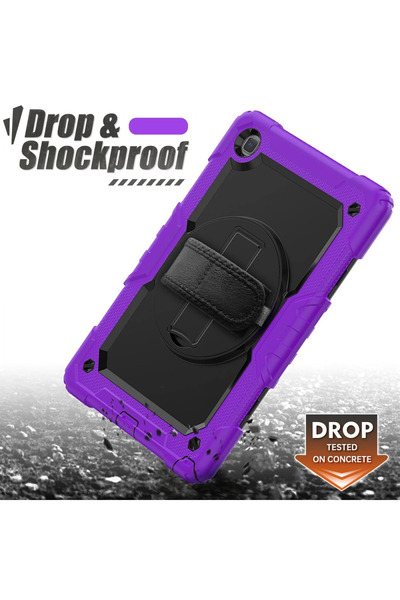 NewFace Samsung Galaxy T500 Tab A7 10.4 Case Pars Tablet Cover - Purple Alsat