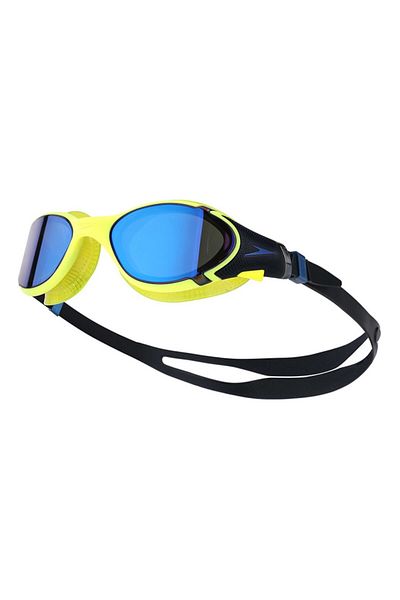 SPEEDO نظارات السباحة Biofuse Reflex Mirrored (دخان أصفر)