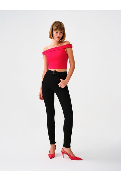 Loft بنطلون نسائي بقصة ضيقة