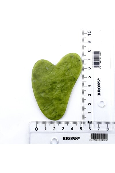 OSMANLI DOĞAL TAŞ Sertifikalı Yeşim Gua Sha Masaj Taşı