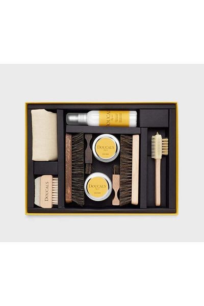 Doucal's Shoe Care Set in Special Box Dkt13-00
