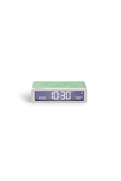 Lexon x Pantone Flip Klasik Şarj Edilebilir Alarm Saat Mint