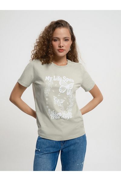 Loft Γυναικείο T-Shirt Relaxed Fit - Sleeve