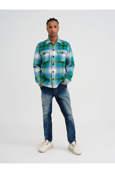 Loft قميص رجالي مريح مقاس U.Sleeve