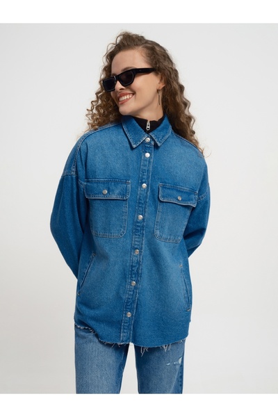 Loft Comfort Fit Kadın Gömlek U.kol