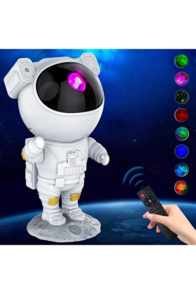 CT STONES Ct-Stones ® Astronaut Projector Night Light with Remote Control and Timer, Different Color Light Modes