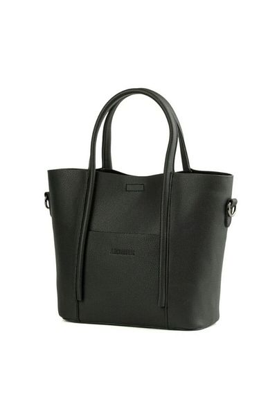 Armine Modern Large Internal Volume Useful Shoulder Bag Black