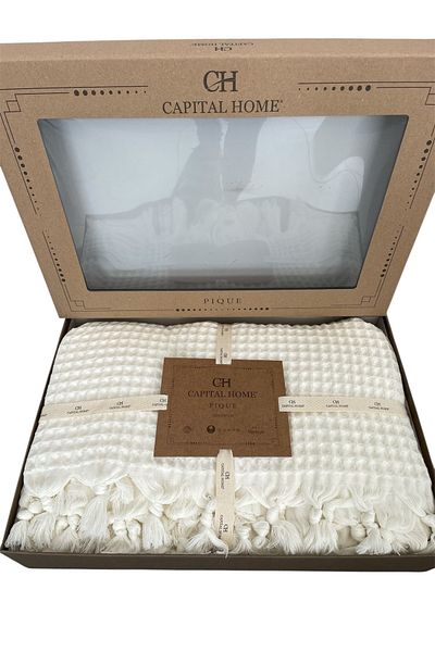 Capital Home Double Pique 100% Cotton