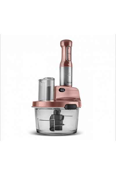 Karaca 2500W Powerful Motor Food Processor with Glass Bowl, 4 Blades Blades Ice Breaking Premium Design