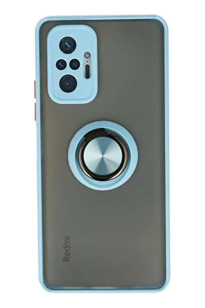 NewFace حافظة هاتف Xiaomi Redmi Note 10 Pro من السيليكون مع حلقة مونتريال - أ...