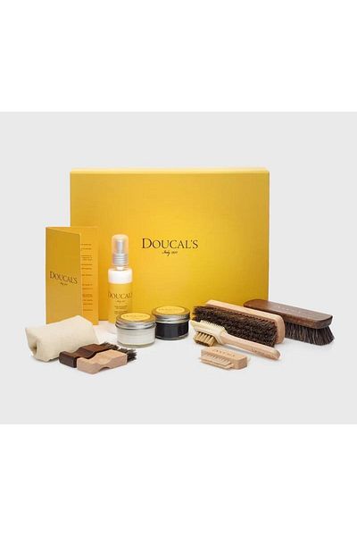 Doucal's Shoe Care Set in Special Box Dkt13-00