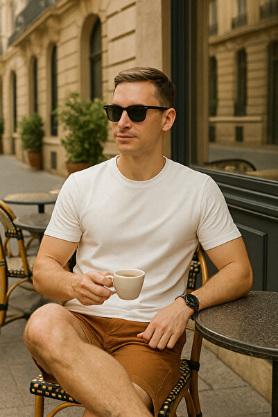 Pobudo Vizon Renk Chino Erkek Şort