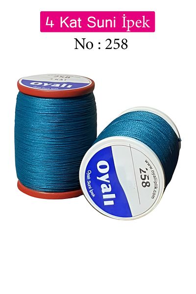 sedustore Embroidered 4 Layers Rayon Yarn Needlepoint Beading Floss Crochet No:258
