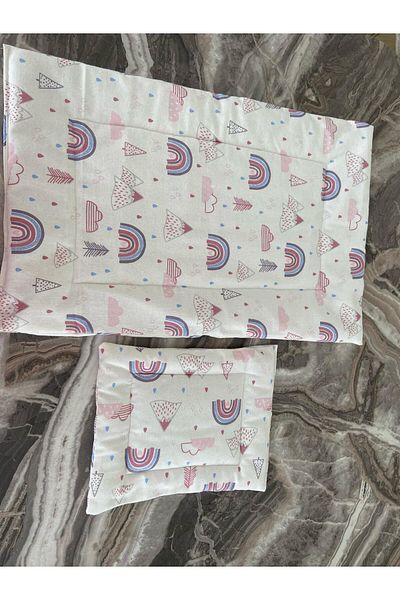 Yusra Rainbow Patterned Foldable Changing / Stroller Mat