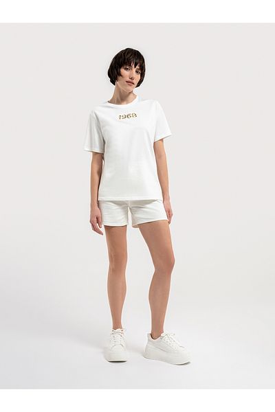 Loft Tricou de damă cu ajustare normală - mâneci
