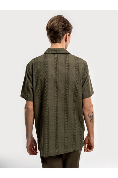 Loft Comfortable Cut Men's Shirt - Sleeves