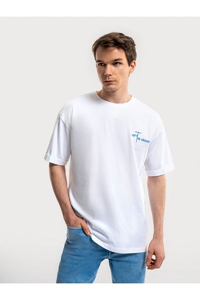 Loft Men's Oversize T-Shirt - Sleeves