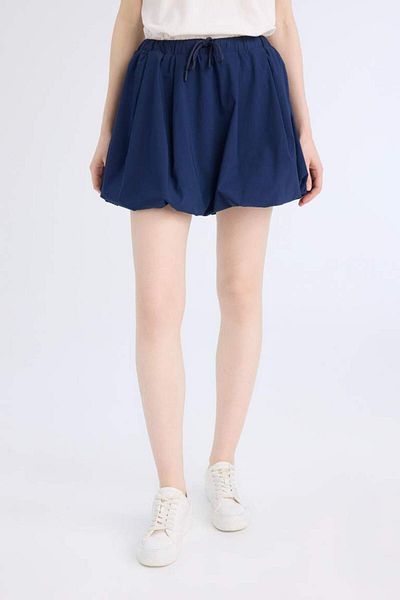 DeFacto New Season Cool Balloon Fit Normal Waist Bengaline Mini Skirt