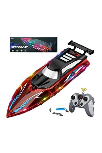 FELİTE Uzaktan Kumandalı Şarjlı Led Işıklı Sürat Teknesi Motoru Oyuncak VİDEOLUDUR.