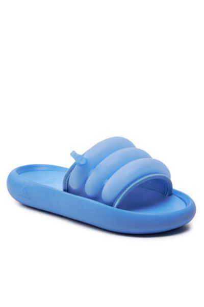 adidas Șlapi adidas pentru femei IF8663 albaștri