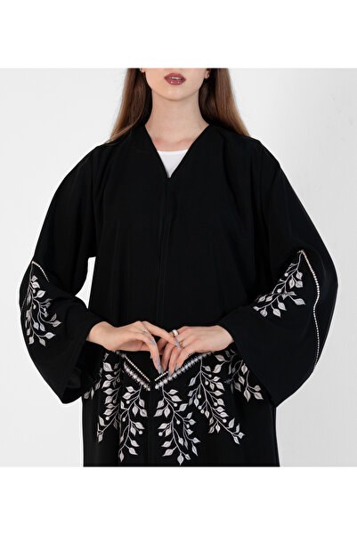 Rosette Abaya Black-R-202425
