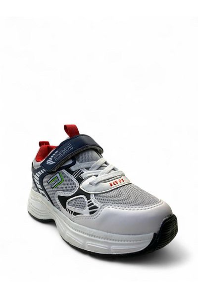 Cool Tenis confortabil Dian Ortopedic pentru băiat bleumarin/alb/gri