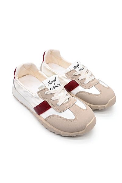 Tmall Women's Sports Shoes, Textile Material, D1378, Red