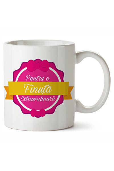 OEM Cană albă personalizată Pentru o finețe extraordinară, INNOVATIX®. 330ml