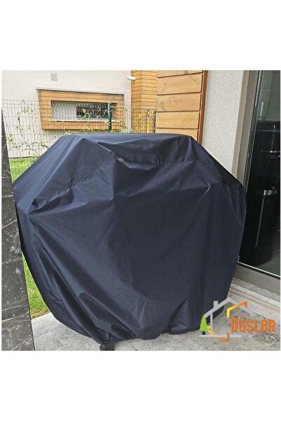 DÜŞLER EV TEKSTİLİ Κάλυμμα προστασίας από μπάρμπεκιου 130*60, 100% αδιάβροχο, εισαγόμενο ύφασμα Mehler, ελαστικό κάλυμμα με κάλυμμα, Oxford