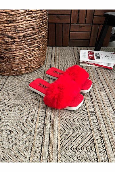 Behtah Kundura Luxury Women's Slippers - Furry, Silent Sole, Guest Bundle Dowry House Slippers