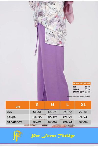 Por Favor New Season Comfortable Fit Elastic Waist Loose Wide Leg Loose Summer Women's Aerobin Trousers