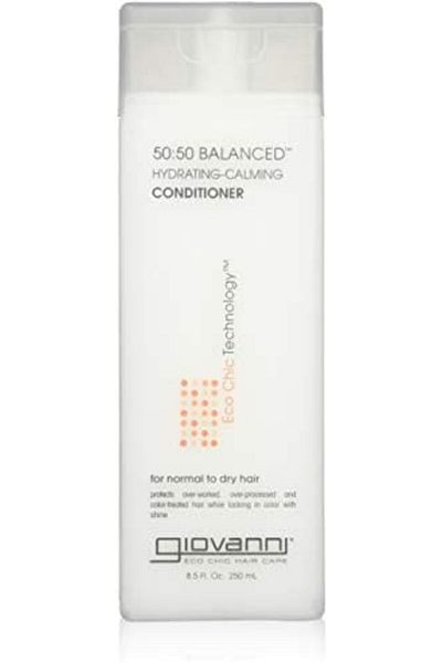 Giovanni 50:50 Balanced Hydrating-Calming Conditioner, 250ml/8.5oz