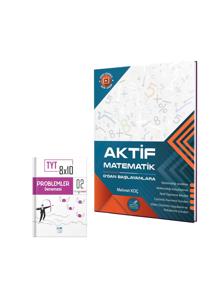 Aktif Öğrenme Yayınları Aktif Öğrenme Yayınları TYT Matematik Soru Bankası Ve...
