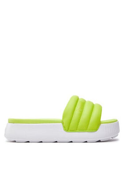 Puma women's flip-flops 395399 green