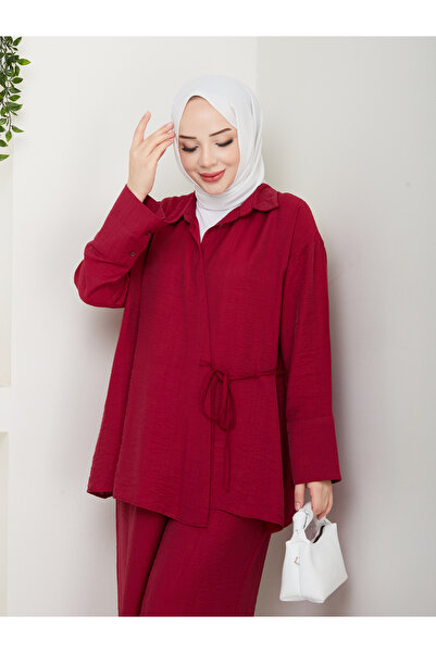 SG SARİALGİYİM New Season Modal Fabric Side Tie Quality Summer Comfortable Bottom Top Double Set