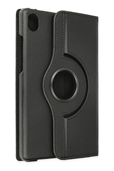 NewFace لينوفو تاب M8 حافظة 360 درجة جلدية للتابلت - أسود 1490046709