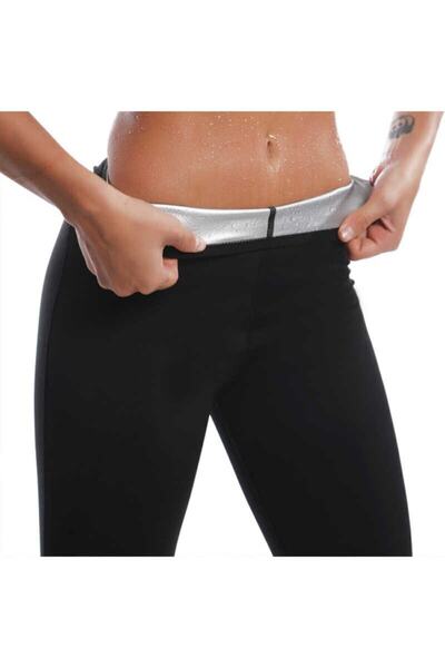 MultiFlexPro Ženske crne termo sauna leggins, znojne leggins, sportske fitnes...