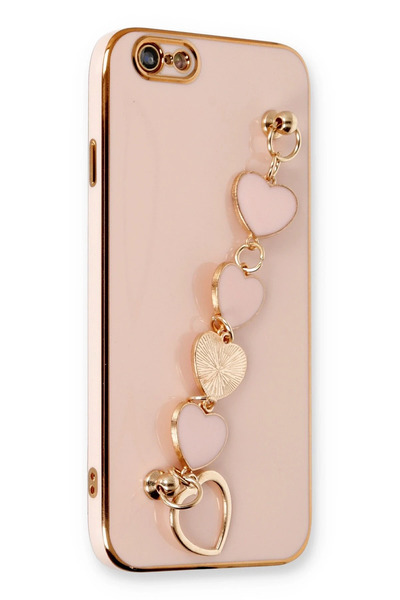 NewFace حافظة ايفون 6 من السيليكون من ايسيلا - بودرة 1494242709