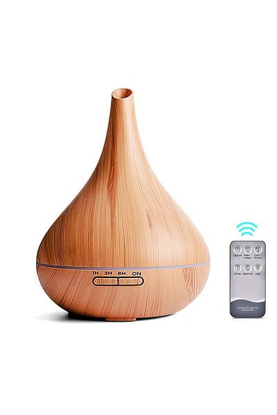 SMARTECH Difuzor de ulei esential, aromaterapie, umidificator de aer, rezervor 500ML, cu telecomanda