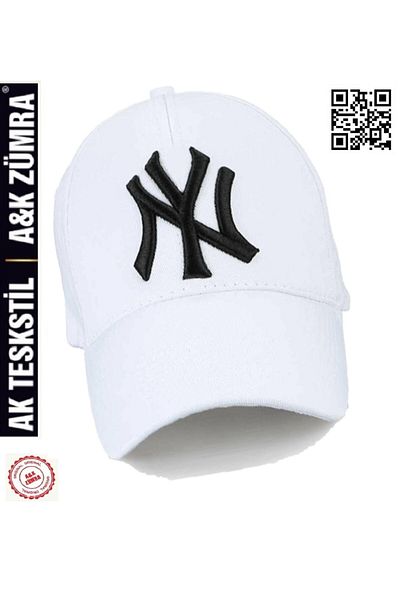 A&K ZÜMRA Unisex 100% Cotton Adjustable Velcro Embroidered Cap Hat